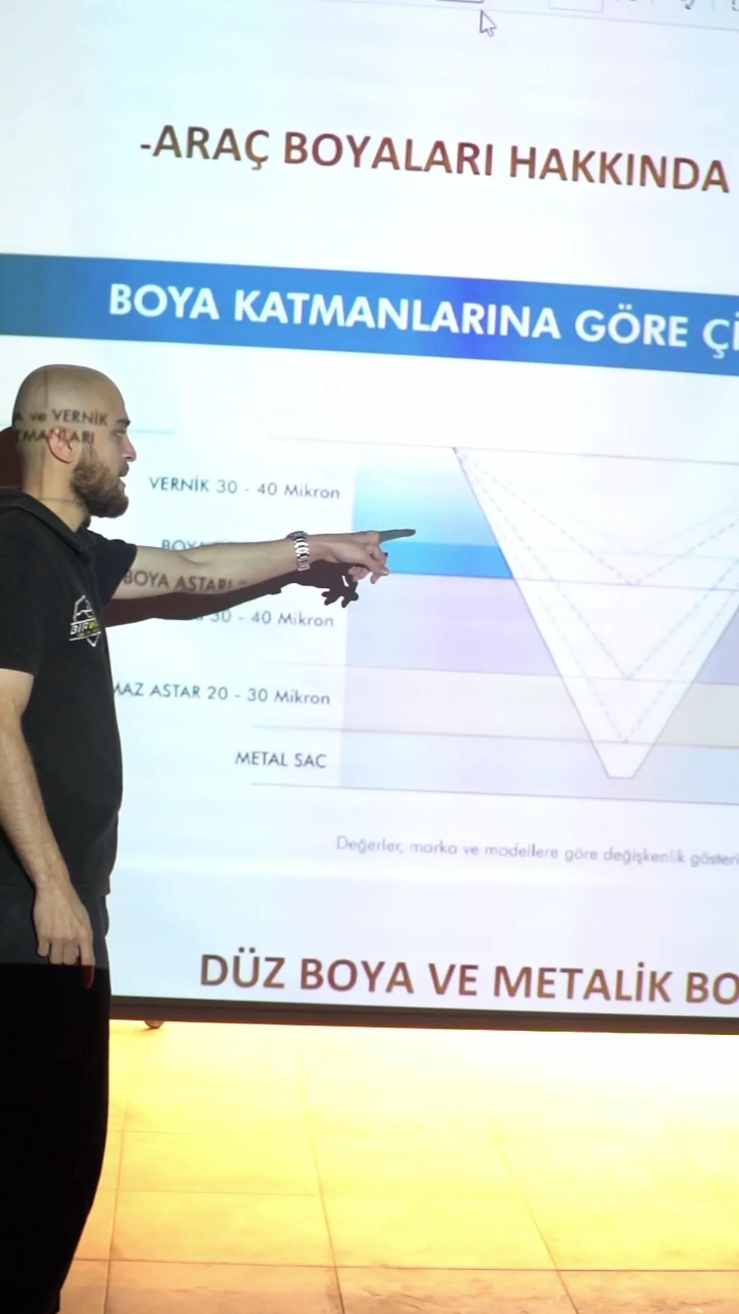 Boya bilgisi ve detailing eğitimi